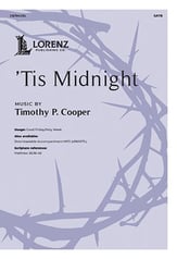 'Tis Midnight SATB choral sheet music cover